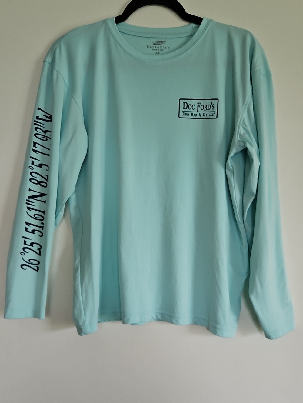 UltraClub Doc Ford's Rash Guard Size S - Picture 3 of 9